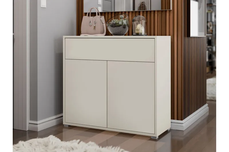 Agawal Kommode 100 cm - Beige - Oppbevaring - Oppbevaringsmøbler - Kommode