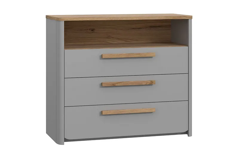 Ahmetbay Kommode 41x99 cm - Grå/Brun - Oppbevaring - Oppbevaringsmøbler - Kommode