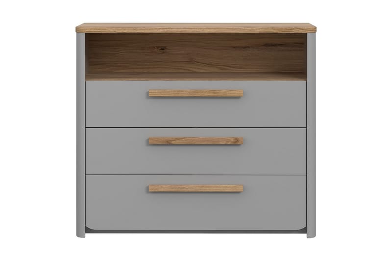 Ahmetbay Kommode 41x99 cm - Grå/Brun - Oppbevaring - Oppbevaringsmøbler - Kommode