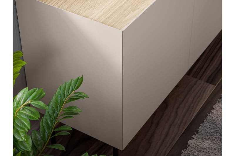 Akie Kommode 150 cm - Beige - Oppbevaring - Oppbevaringsmøbler - Kommode