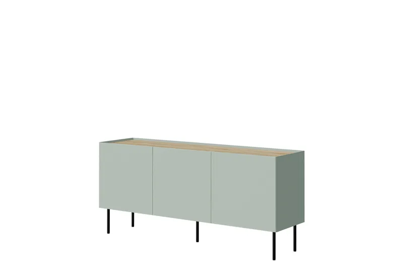 Akie Kommode 150 cm, Grønn