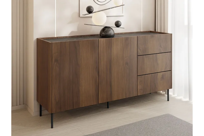 Akihito Kommode 160 cm - Brun - Oppbevaring - Oppbevaringsmøbler - Kommode