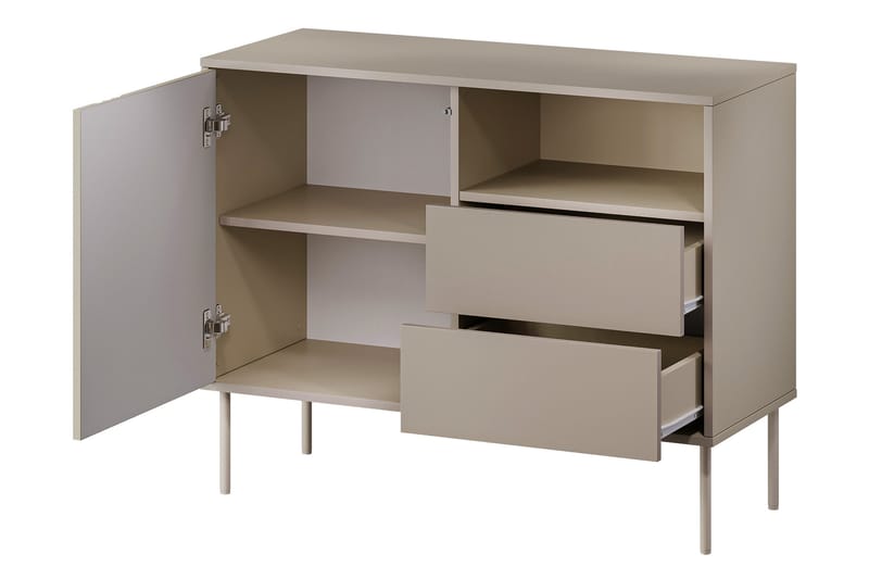 Akiko Kommode 100 cm - Beige - Oppbevaring - Oppbevaringsmøbler - Kommode