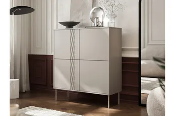 Akiko Kommode 100 cm - Beige - Oppbevaring - Oppbevaringsmøbler - Kommode