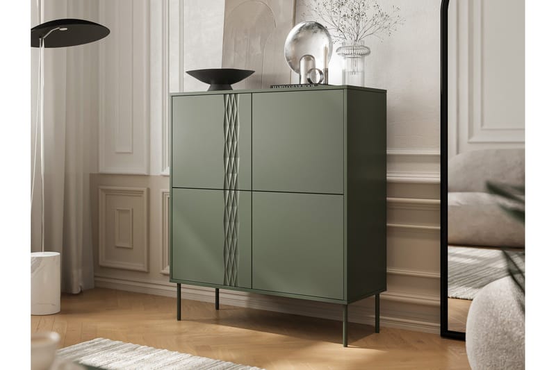 Akiko Kommode 100 cm - Grønn - Oppbevaring - Oppbevaringsmøbler - Kommode