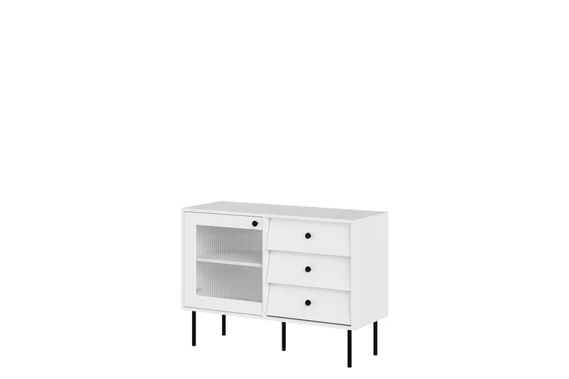 Akilesh Kommode 102 cm, Hvit