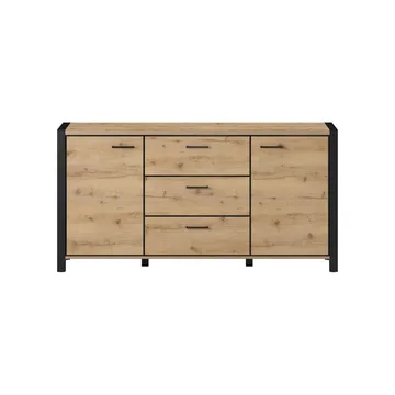 Kommode Aktiv 2 dører med 3 skuffer - Oppbevaring - Oppbevaringsmøbler - Kommode