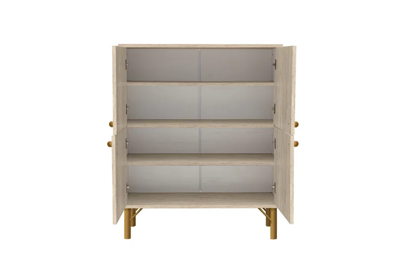 Anaya Kommode 95 cm - Beige - Oppbevaring - Oppbevaringsmøbler - Kommode
