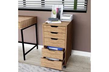 Atlas Kommode 40 cm - Brun - Oppbevaring - Oppbevaringsmøbler - Kommode - Skuffeseksjon