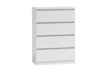 Basildon Kommode 70x40x97 cm - Hvit - Oppbevaring - Oppbevaringsmøbler - Kommode