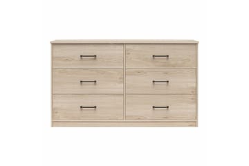 Kommode BrEZ 136x40x76 cm, Lys eik - 136x40x76 cm, Lys eik - Oppbevaring - Oppbevaringsmøbler - Kommode