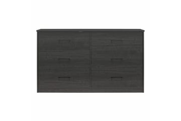Kommode BrEZ 136x40x76 cm, Svart eik - 136x40x76 cm, Svart eik - Oppbevaring - Oppbevaringsmøbler - Kommode
