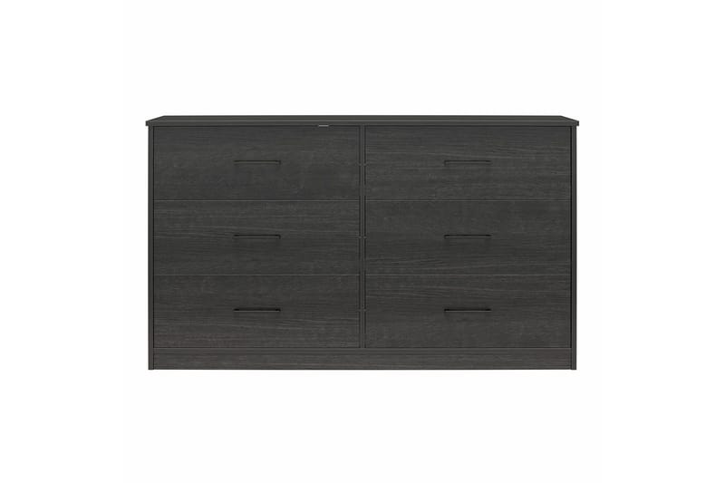 Kommode BrEZ 136x40x76 cm, Svart eik - 136x40x76 cm, Svart eik - Oppbevaring - Oppbevaringsmøbler - Kommode