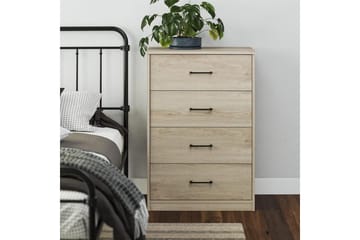 Kommode BrEZ 71x40x102 cm, Blond eik - 71x40x102 cm, Blond eik - Oppbevaring - Oppbevaringsmøbler - Kommode