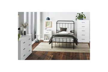 Kommode BrEZ 71x40x102 cm, Hvit - 71x40x102 cm, Hvit - Oppbevaring - Oppbevaringsmøbler - Kommode