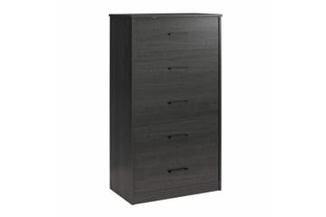71x40x126 cm, Svart eik