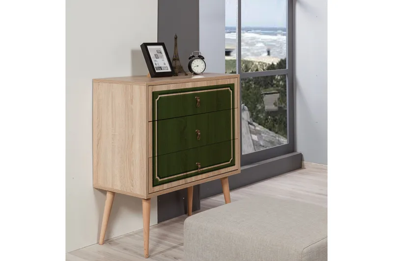 Brokind Kommode 90 cm - Brun - Oppbevaring - Oppbevaringsmøbler - Kommode