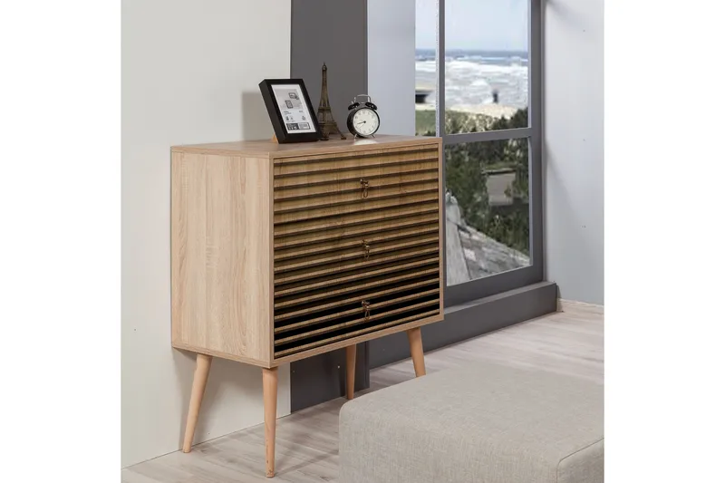 Brokind Kommode 90 cm - Brun - Oppbevaring - Oppbevaringsmøbler - Kommode