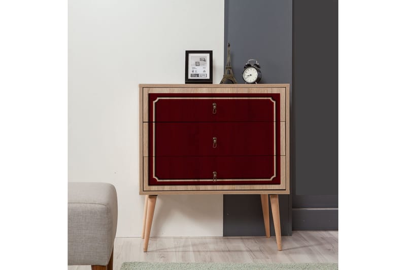 Brokind Kommode 90 cm - Brun - Oppbevaring - Oppbevaringsmøbler - Kommode