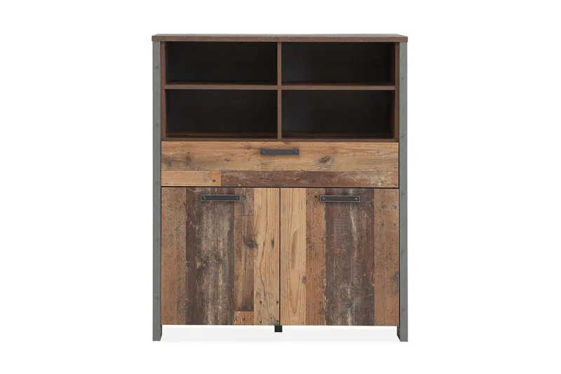 Cadle Kommode 107 cm - Brun/Grå - Oppbevaring - Oppbevaringsmøbler - Kommode