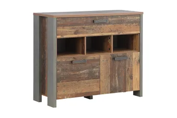 Cadle Kommode 107 cm - Brun/Grå - Oppbevaring - Oppbevaringsmøbler - Kommode