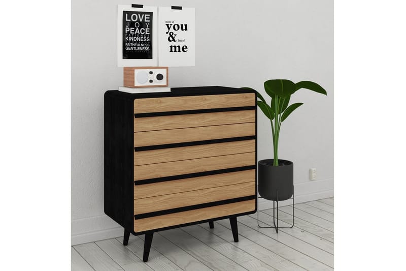 Kommode Chantal Natur - Natur - Oppbevaring - Oppbevaringsmøbler - Kommode