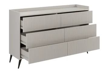 Chiku Kommode 150 cm - Beige - Oppbevaring - Oppbevaringsmøbler - Kommode