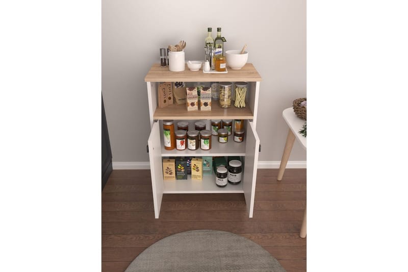 Cladells kommode 62 cm - Hvit - Oppbevaring - Oppbevaringsmøbler - Kommode