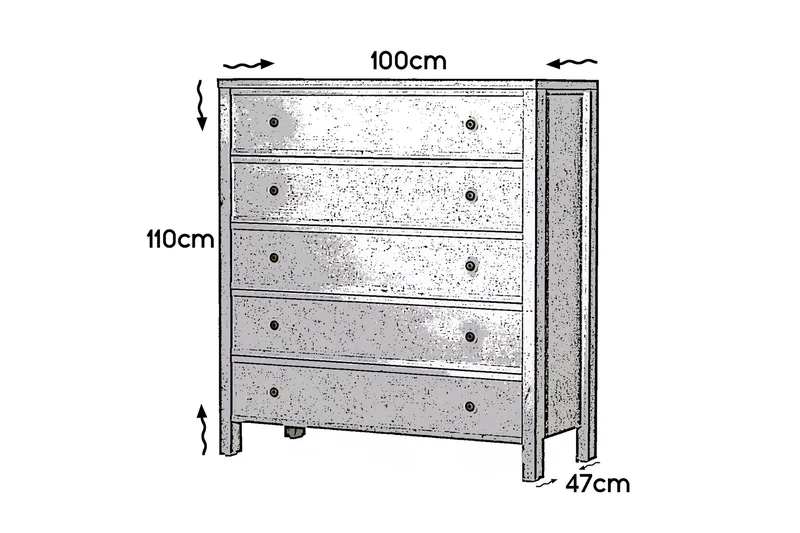 Comfortale Kommode - Oppbevaring - Oppbevaringsmøbler - Kommode