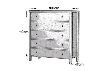 Comfortale Kommode - Oppbevaring - Oppbevaringsmøbler - Kommode