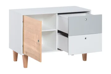 Concept Kommode Hvit / Grå / Svart - VOX - Oppbevaring - Oppbevaringsmøbler - Kommode