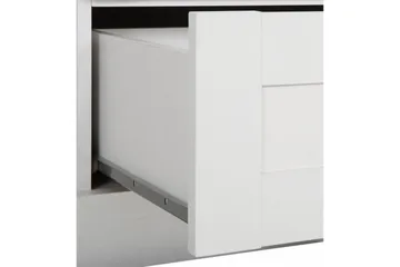 Dareia Kommode 75 cm - Hvit / Brun - Oppbevaring - Oppbevaringsmøbler - Kommode