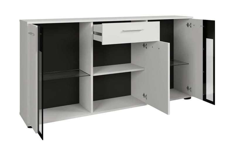 Deardorf Komoda 140 cm - Tre/natur/Hvit - Oppbevaring - Oppbevaringsmøbler - Kommode