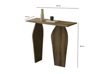 Decorotika Kommode 100 cm - Valnøtt - Møbler - Bord - Avlastningsbord & sidobord - Konsollbord & gangbord