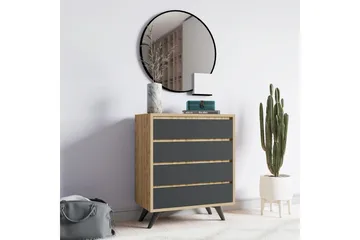 Desgrar Kommode 70x86 cm - Brun - Oppbevaring - Oppbevaringsmøbler - Kommode