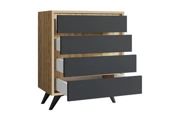 Desgrar Kommode 70x86 cm - Brun - Oppbevaring - Oppbevaringsmøbler - Kommode