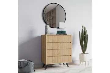 Desgrar Kommode 70x86 cm - Brun - Oppbevaring - Oppbevaringsmøbler - Kommode