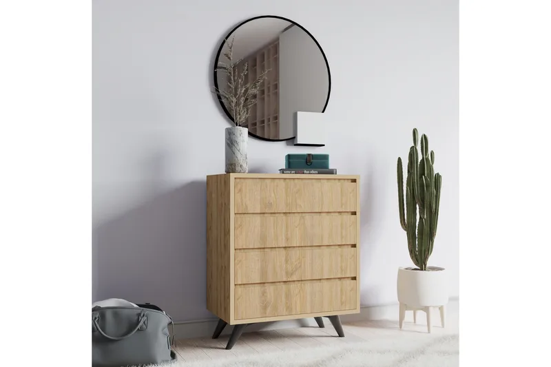 Desgrar Kommode 70x86 cm - Brun - Oppbevaring - Oppbevaringsmøbler - Kommode