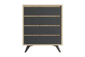 Desgrar Kommode 70x86 cm - Brun - Oppbevaring - Oppbevaringsmøbler - Kommode