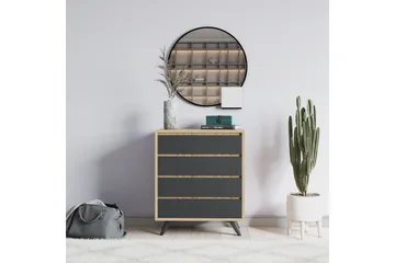 Desgrar Kommode 70x86 cm - Brun - Oppbevaring - Oppbevaringsmøbler - Kommode