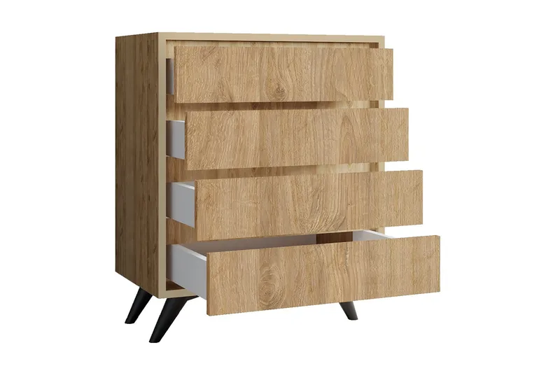 Desgrar Kommode 70x86 cm - Brun - Oppbevaring - Oppbevaringsmøbler - Kommode