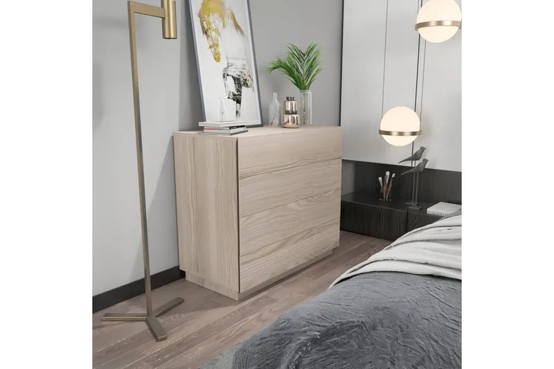 Desgrar Kommode 90x81,6 cm - Brun - Oppbevaring - Oppbevaringsmøbler - Kommode