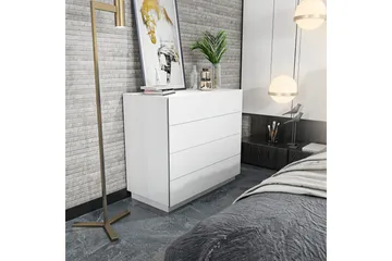 Desgrar Kommode 90x81,6 cm - Hvit - Oppbevaring - Oppbevaringsmøbler - Kommode