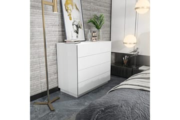 Desgrar Kommode 90x81,6 cm - Hvit - Oppbevaring - Oppbevaringsmøbler - Kommode