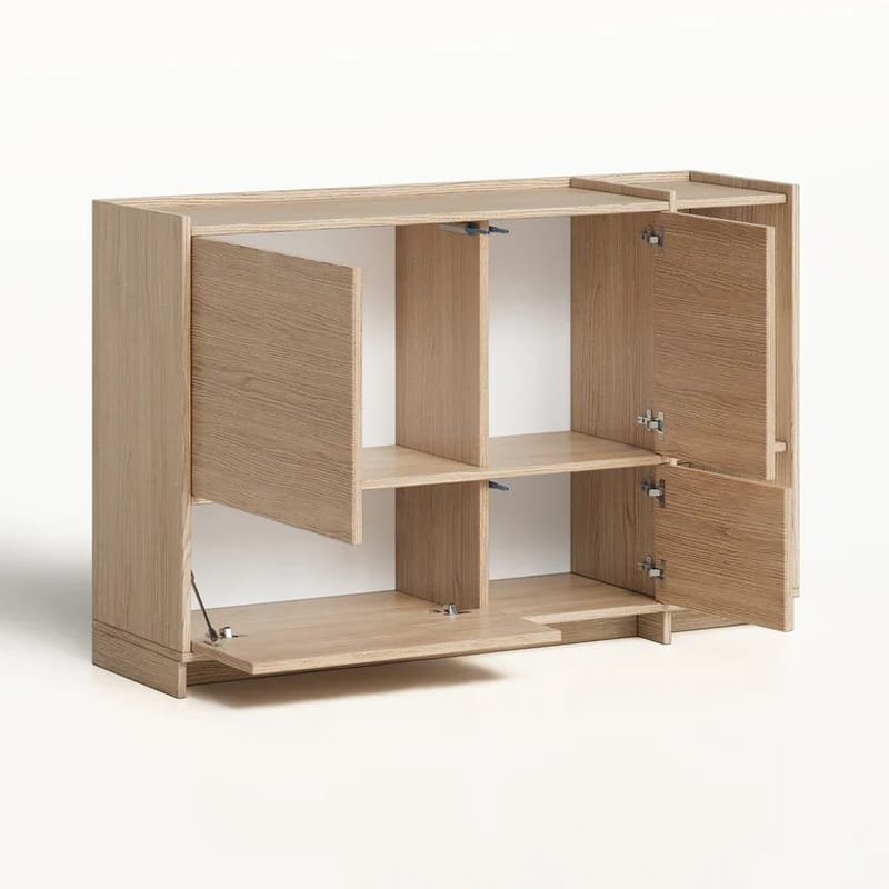 Kommode Deyloris 138 cm - lyst naturtre - Oppbevaring - Oppbevaringsmøbler - Sideboard & skjenk