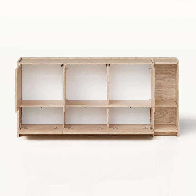 Kommode Deyloris 190 cm - lyst naturtre - Oppbevaring - Oppbevaringsmøbler - Sideboard & skjenk