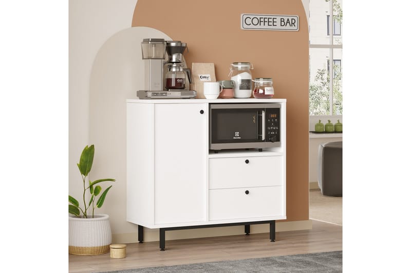 Donae Kommode 88 cm - Hvit - Oppbevaring - Oppbevaringsmøbler - Kommode