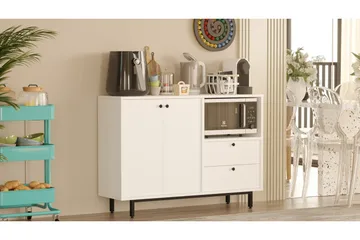 Donae Kommode 88 cm - Hvit - Oppbevaring - Oppbevaringsmøbler - Kommode