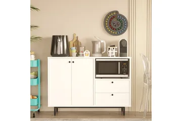 Donae Kommode 88 cm - Hvit - Oppbevaring - Oppbevaringsmøbler - Kommode