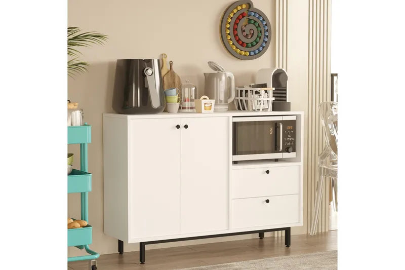 Donae Kommode 88 cm - Hvit - Oppbevaring - Oppbevaringsmøbler - Kommode